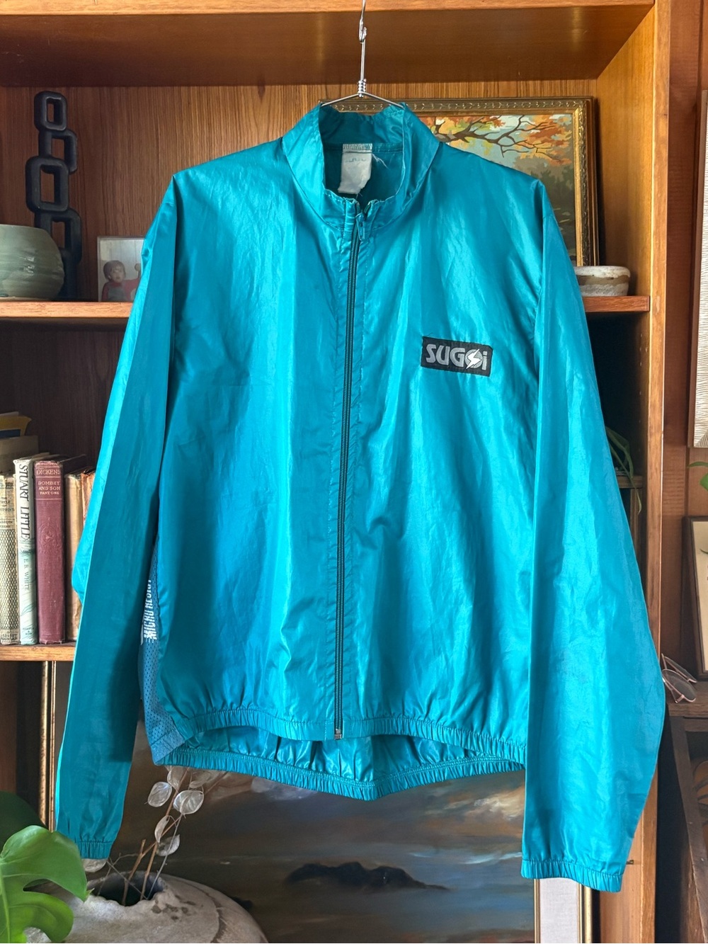 80s VTG Sugoi Turquoise Running Jacket M